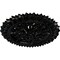 Ekena Millwork Lariah Ceiling Medallion (Fits Canopies up to 1 3/8"), 24 3/4"OD 1 3/8"ID x 3 1/4"P, Black Pearl CM24LABPS - alternate 4